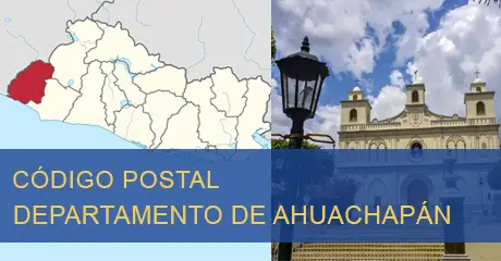 Código postal Ahuachapán El Salvador