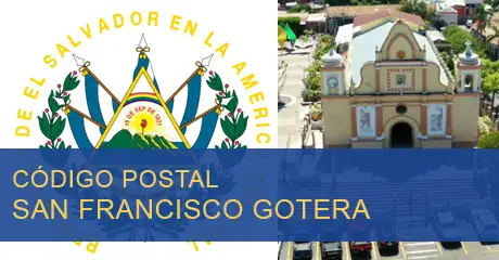 Código postal de San Francisco Gotera El Salvador
