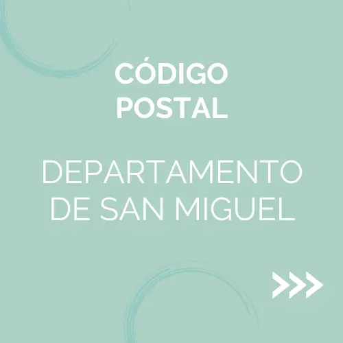 Código postal San Miguel El Salvador.