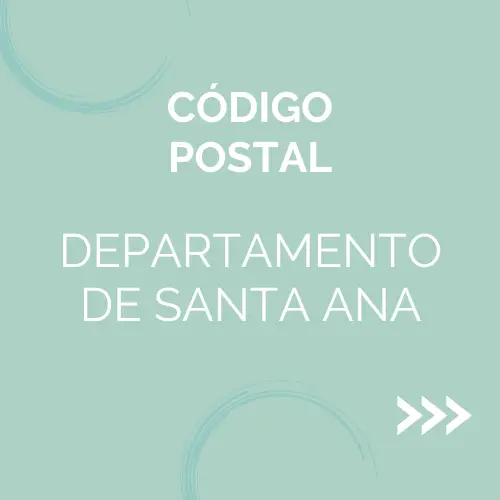 Código postal Santa Ana El Salvador.